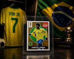 EXTRA STICKER Vinicius Junior Gold FIFA Panini WC 2026