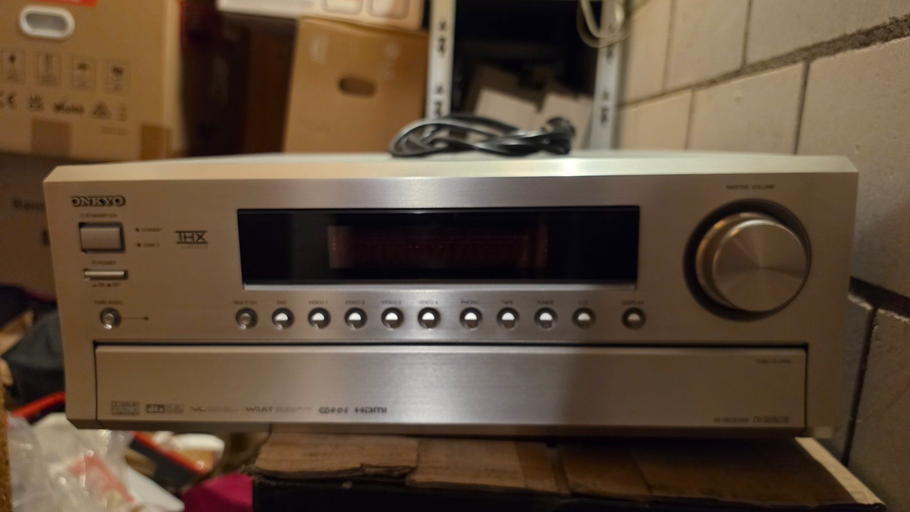 Onkyo Ricevitori: AV-Receiver Onkyo TX-SR803E silber – Usato da Neukirch an der Thur venduto da amonra66