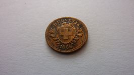 Uralter Einräppler 1866, schön