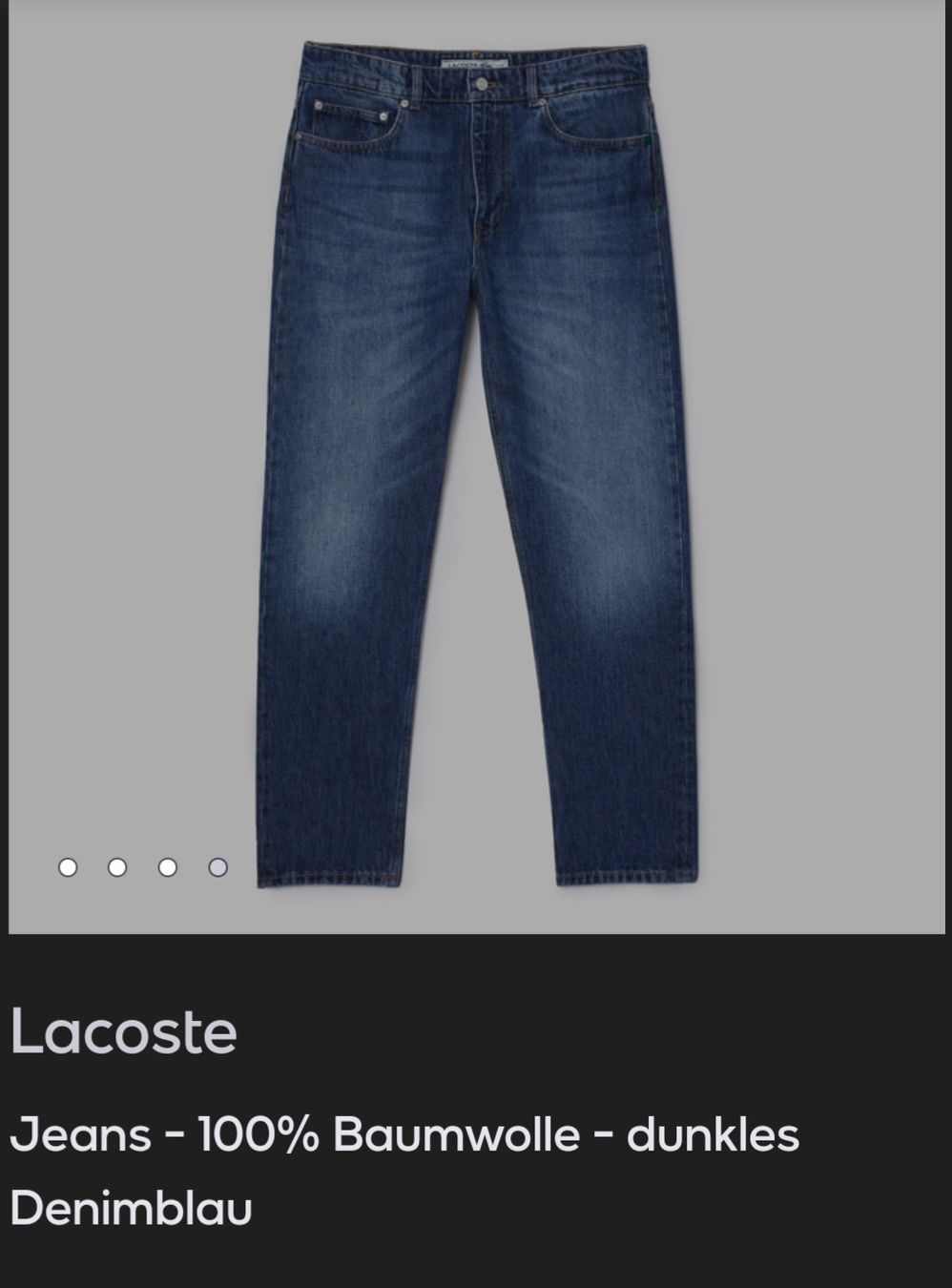 Lacoste Jeans: lacoste – Neu und originalverpackt aus Matten b. Interl von asi_y5cb 2
