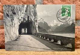 1910 - AXENSTRASSE mit Bristenstock - Vierwaldstättersee