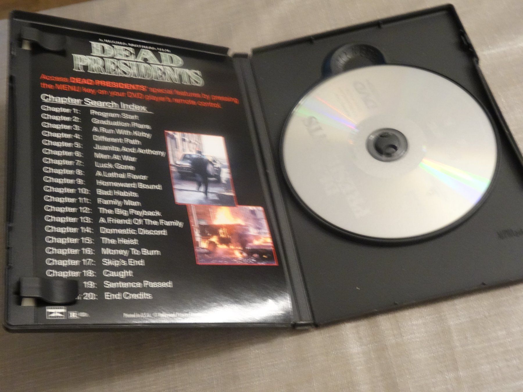 Tutti i DVDs: DVD Dead Presidents - DVD NTSC – Usato da Olten venduto da Disc-Verkauf 1