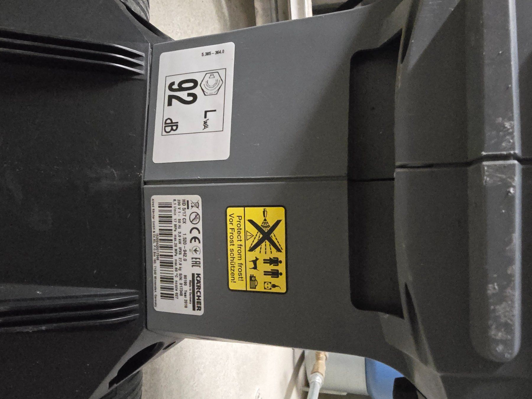 Kärcher Idropulitrici ad alta pressione: Kärcher HD 5/17 CX Plus – Usato da Breil/Brigels venduto da res_5m2n 5