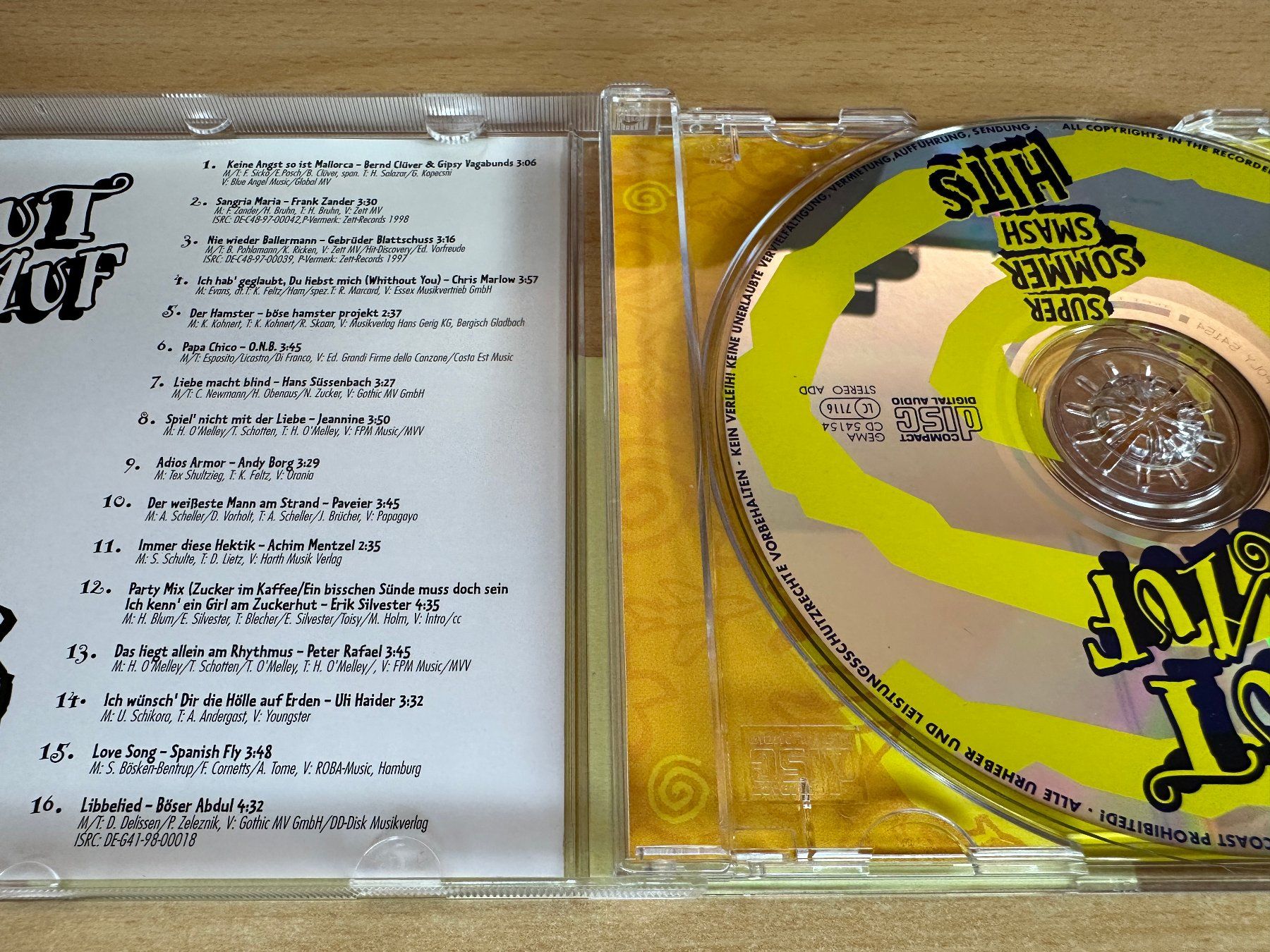 CDs: Various - Gut Drauf Vol. 2 – Gebraucht aus Rikon im Tösstal von Alpenmutz 2