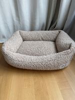 Cafide Teddy-Hundebett Snozy M, beige – wie neu