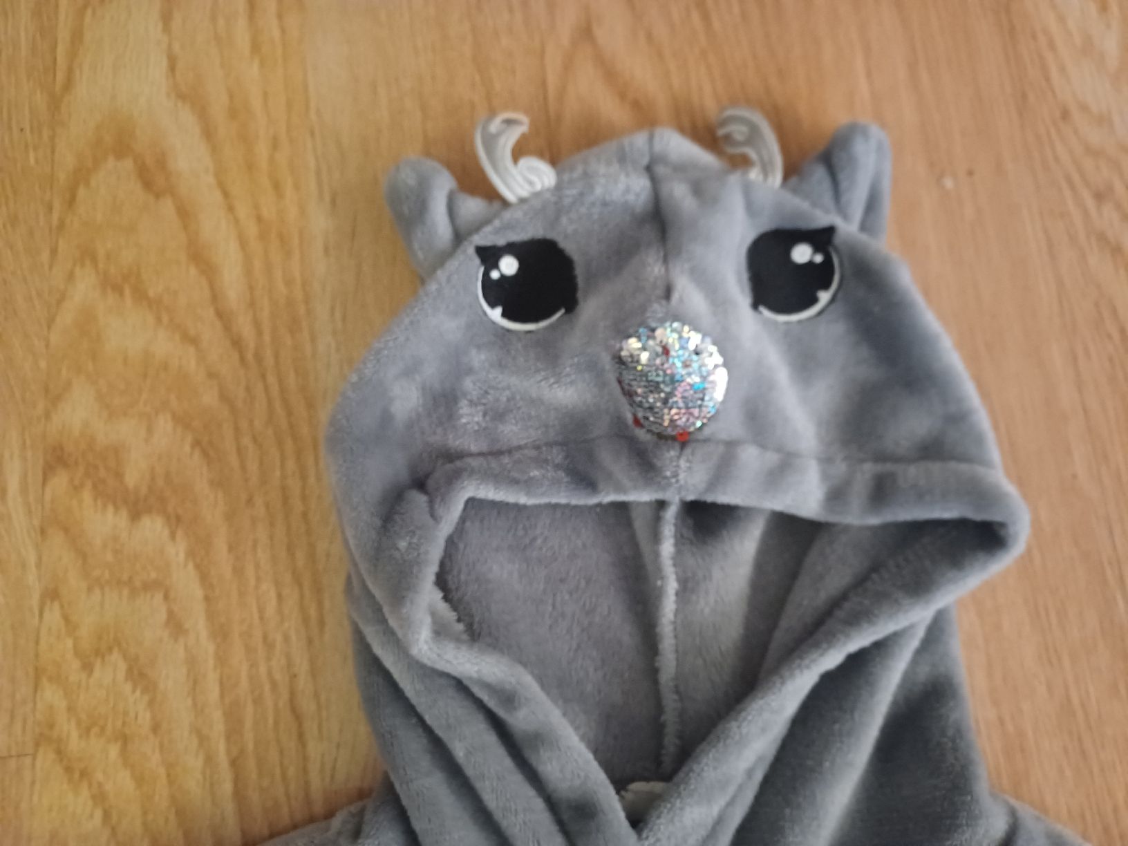 H&M Maglioni & Felpe: H&M Mädchen Pulli "Team Rudolph" Gr. 146/152 Grau Top! – Usato da Worben venduto da ersa01 2