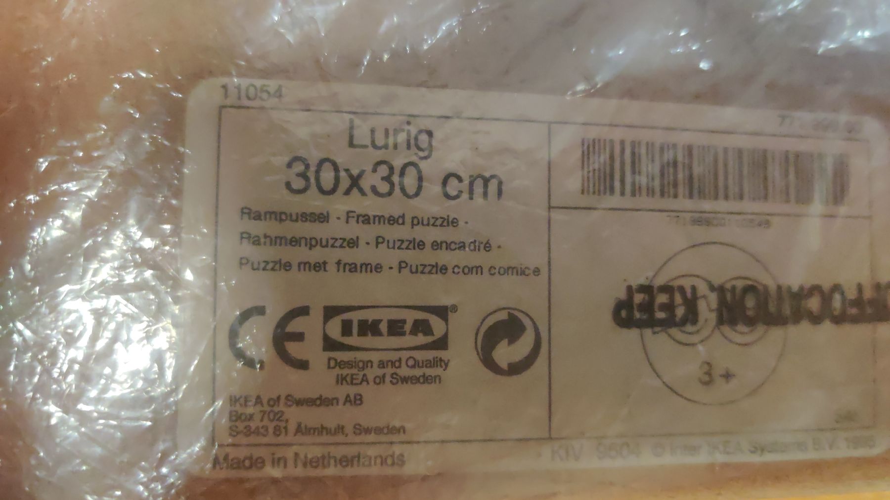 Puzzle: Holzpuzzle Vintage Ikea 1995 – Usato da Meilen venduto da Frensch7 1