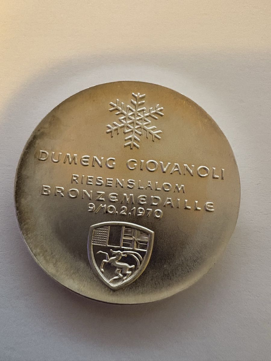 Medaglie: Silbermedaille 1970 Ski – Usato da Murten venduto da Tzaugg 1