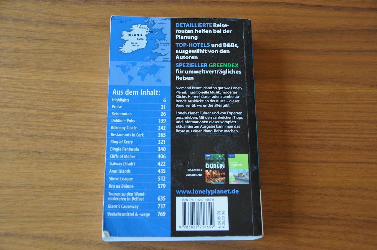 Bücher: Lonely Planet: Irland (2010) – Gebraucht aus Basel von fido_mania 1