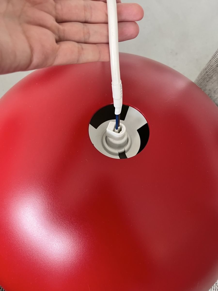 Ikea Lampadari & plafoniere: IKEA Brasa Decklampe in Rot – Usato da Köniz venduto da mil_p 8