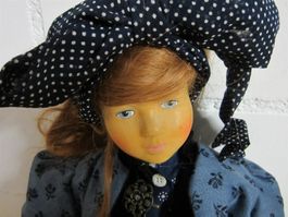 Puppe Näherin, Helga Weich, Handarbeit, neu