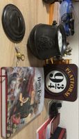Harry Potter Buch und Lampen