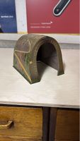Antiker Blech Tunnel für Modelleisenbahn