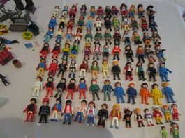 Playmobil Konvolut, gebraucht, 88 Figuren, etc.