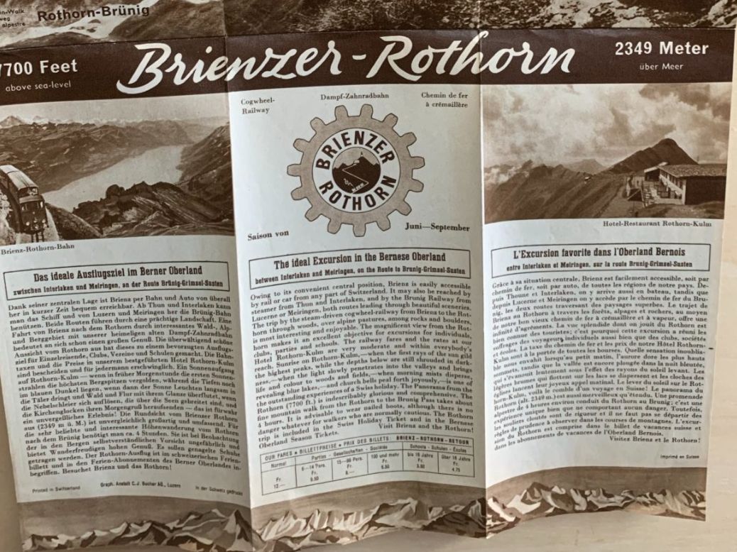 Cartoline postali: Brienzer - Rothorn – Usato da Sorengo venduto da 74in 5