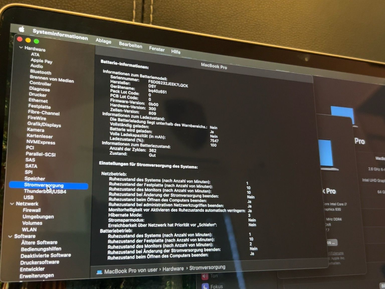 Apple Portables: Apple MacBook Pro 16 Zoll 64GB – D'occasion à Rupperswil par UnseenUser 6