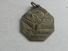 Medaille Schweiz Militär Grenzbesetzung CP.Trav. Mil.101/122