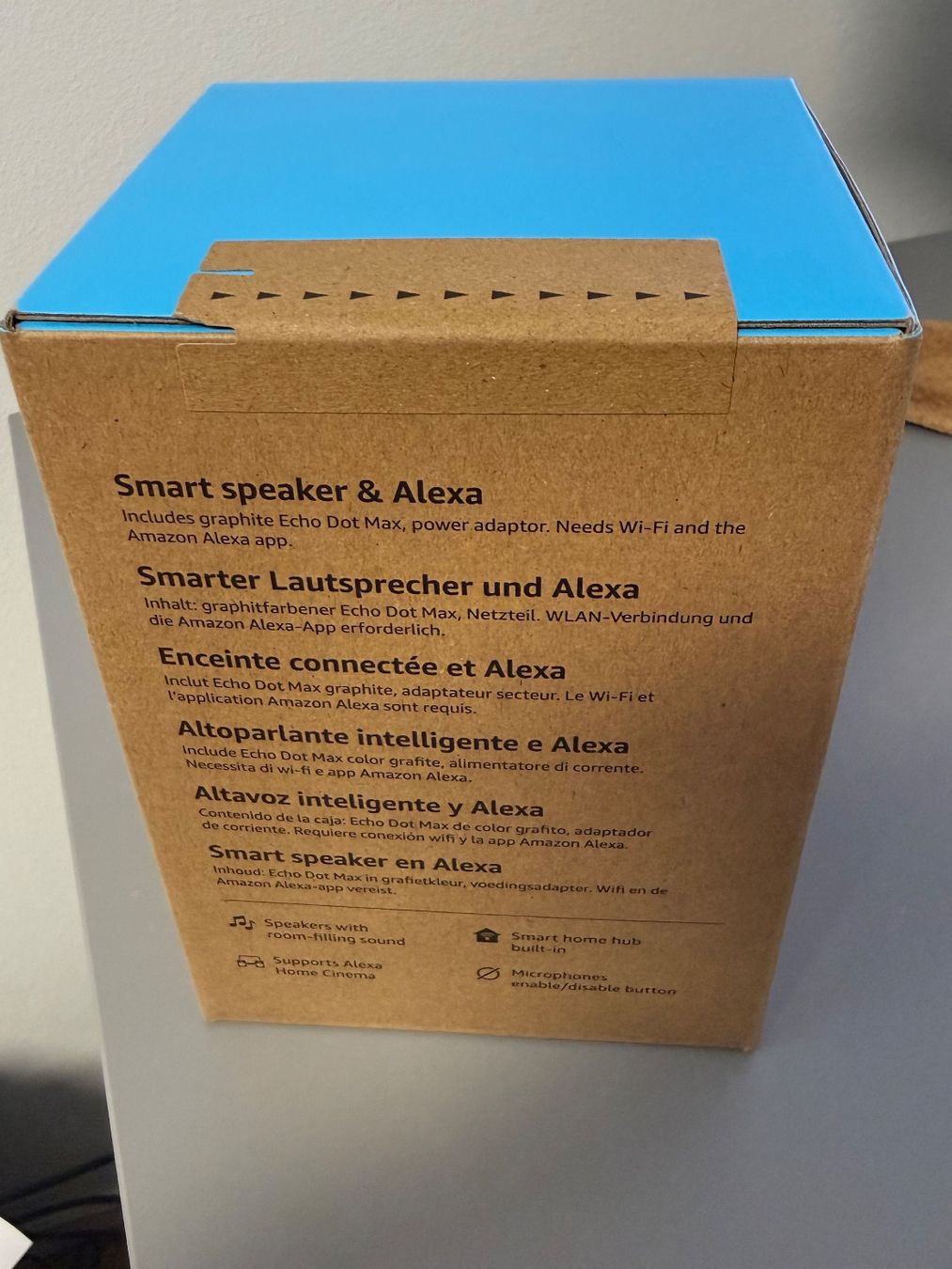 Amazon Casse acustiche: Amazon Echo Dot Max (neueste Generation) – ungeöffnet – Nuovo e nell'imballaggio originale da Lyss venduto da TechfanBE 1