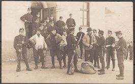 Militärkarte Gewehr Inspektion