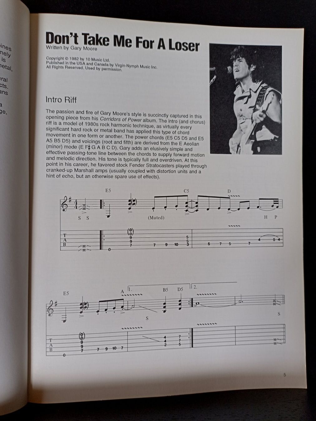 Libri: Original Gary Moore by Wolf Marshall – Usato da Bad Zurzach venduto da BG1 4