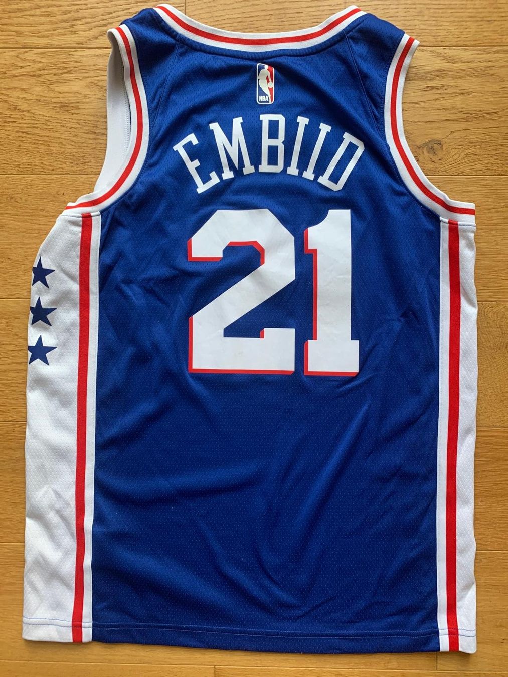 Nike Canottiere & Pantaloni: Set Jersey Basektball Joel Embiid NBA – Usato da Grossdietwil venduto da fab_8bdy 1