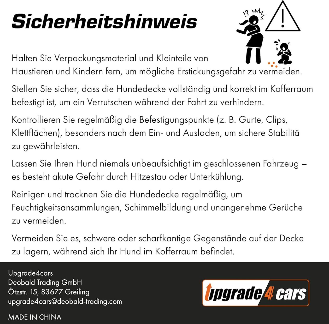 Teppiche / Matten: Kofferraumschutz Hund Auto wasserdicht – Neu und originalverpackt aus Suhr von SchnapperCH 1