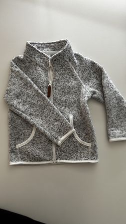 Fleece Cardigan, Size 86