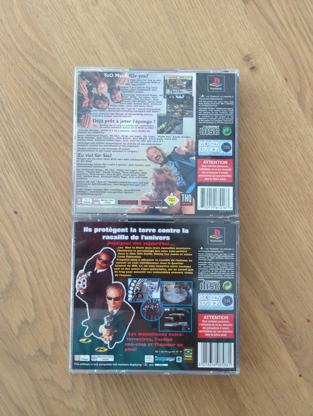 Spiele: MIB et WCW Intro  – Gebraucht aus Ardon von hel_2xvs 2