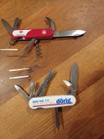 2 Taschenmesser Wenger SwissLife und Dörig . 1x neu.