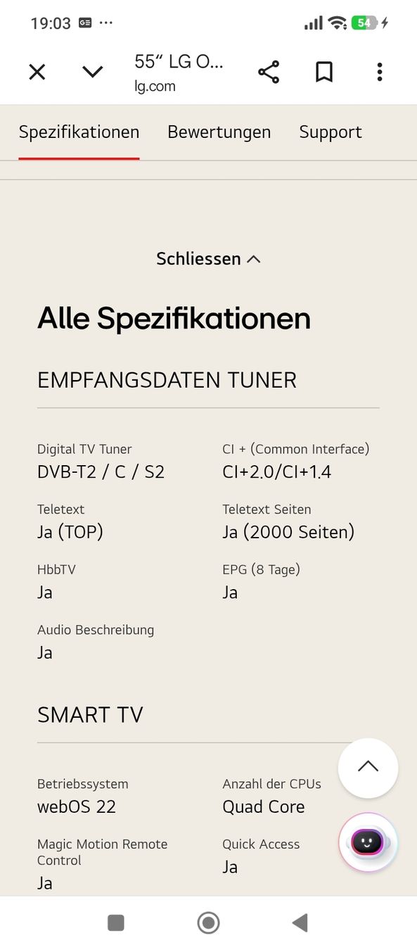 LG Televisori: LG OLED TV 55" / 139 cm – Nuovo (secondo la descrizione) da Kreuzlingen venduto da matze011 3