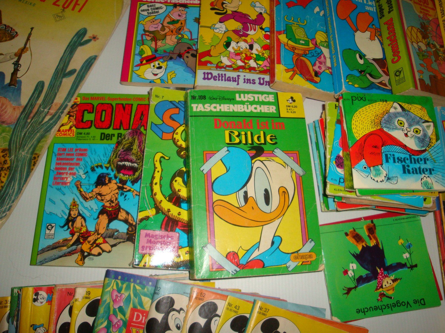 Fumetti: Konvolut Comics: Ringgi+Zofi, Mickey Maus, Fix und Foxi, ... – Difettoso da Enggistein venduto da mach1 8