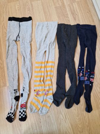 4 Paar Strumpfhosen 122 / 128