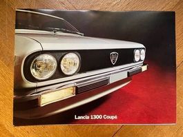 LANCIA (Beta) 1300 Coupé Grossformat-Prospekt ca 1974 / 1975