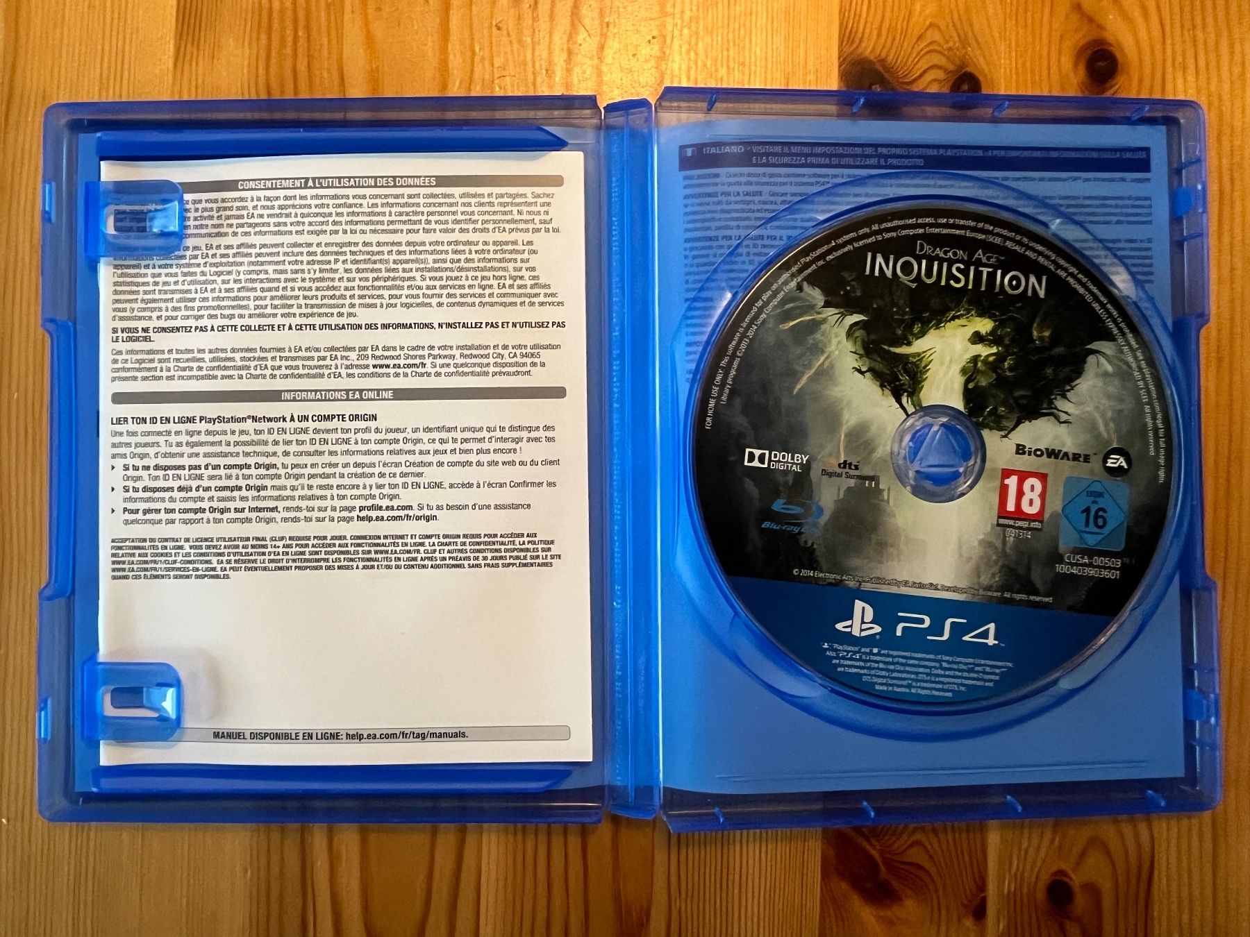 Spiele: Dragon Age: Inquisition (PS4) – Gebraucht aus Zürich von Gurkis 1