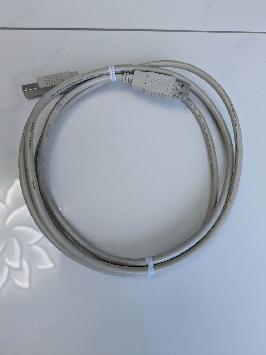 Cavi: USB A auf USB B Kabel, 180 cm – Usato da Uznach venduto da binmaley