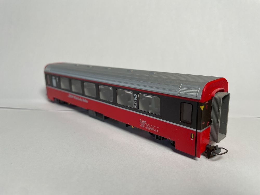 Bernina Express Personenwagen, RhB B 2491, D+R (Gebraucht) in Trimbach ...