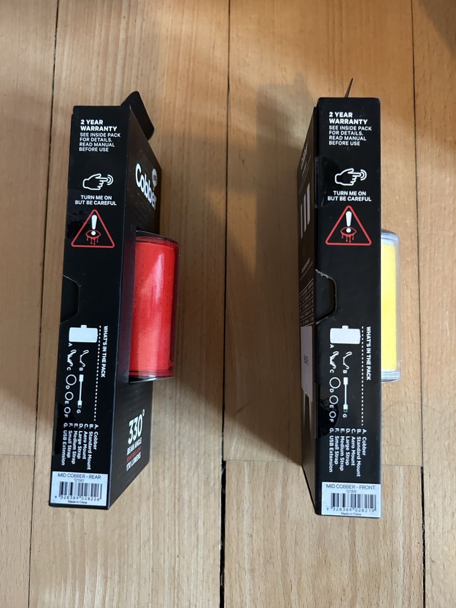 Ersatzteile: Knog Cobber Fahrradlicht Set vorne und hinten Neu! – Neu und originalverpackt aus Basel von Betav8 3
