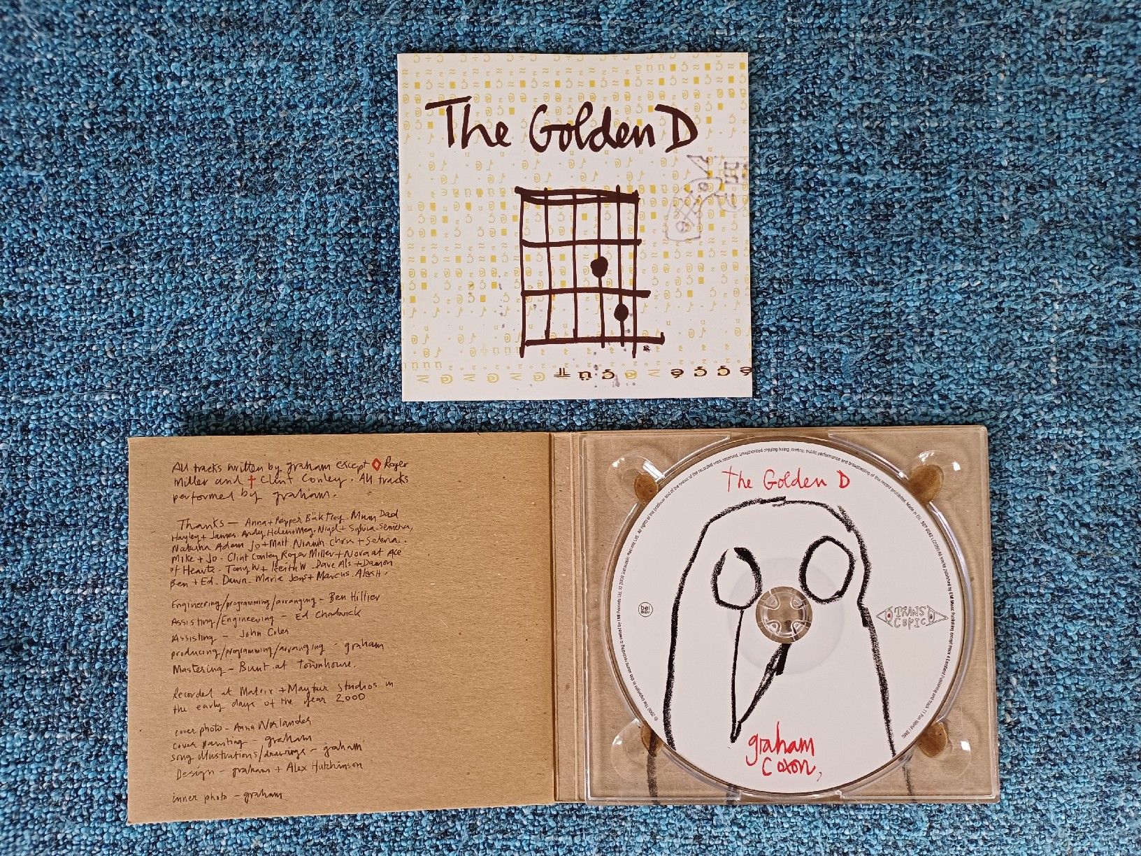 CDs: Graham Coxon "The Golden D" CD – Neu (gemäss Beschreibung) aus Begnins von Drastic-Sound 2