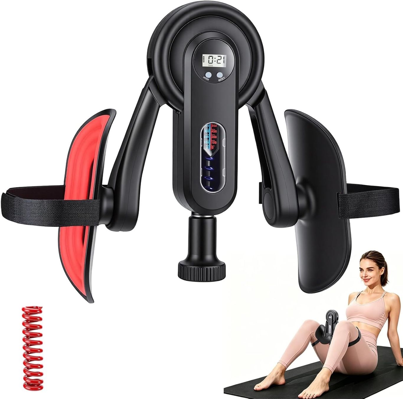 Hometrainer: Oberschenkeltrainer Adduktoren Abduktoren LED 0-60 kg – Neu und originalverpackt aus Hallau von Sale50OFF