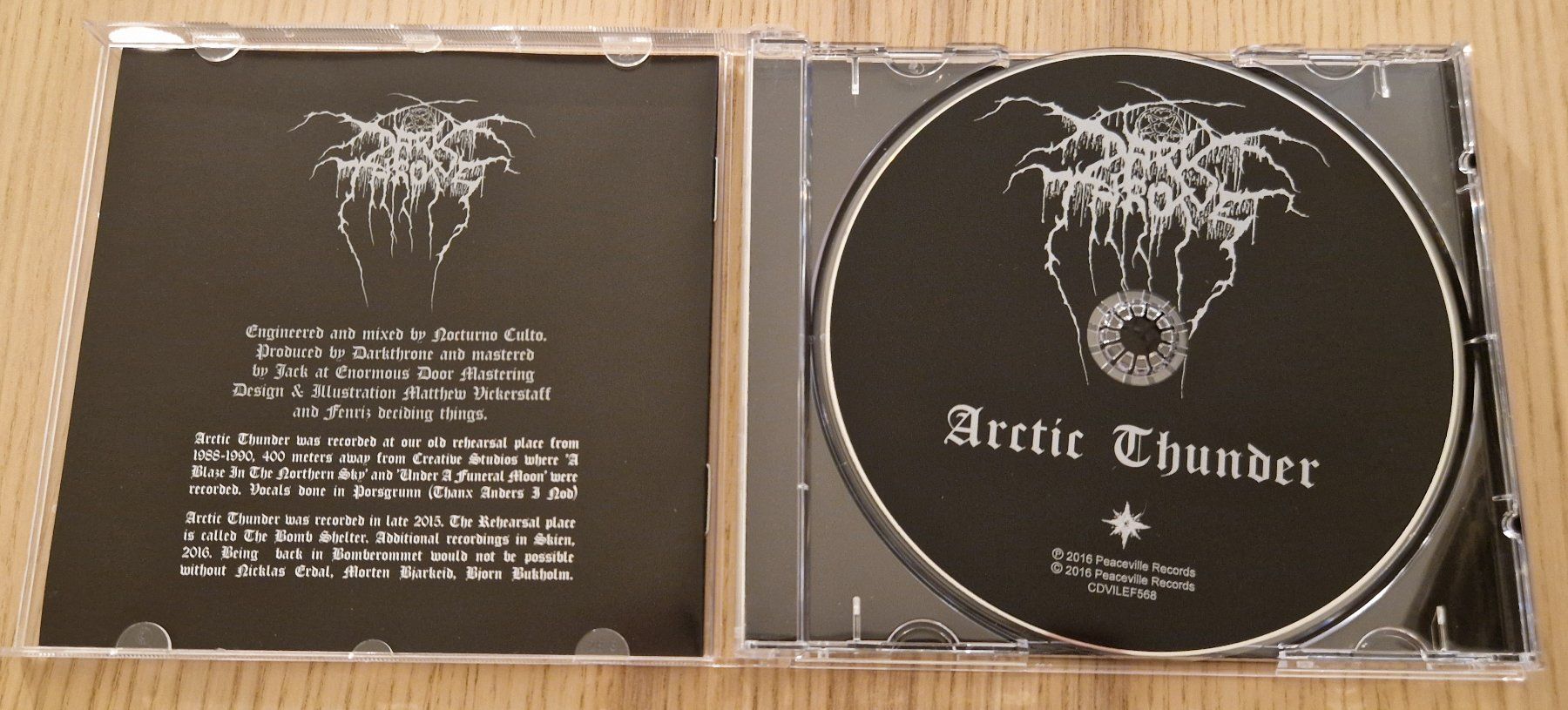 CD: Darkthrone – Arctic Thunder (CD) – Usato da Luzern venduto da Belethors_GenGoods 1