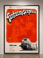 Affiche vintage 1970's erotic art