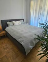 Letto matrimoniale completo con reti a doghe 180x200