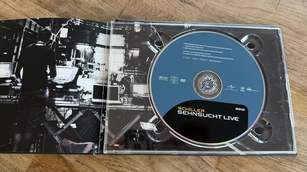 Tous les DVDs: Schiller Sehnsucht Live DVD (PCM Audio) – Neuf (Voir description) à Lugano par bad_2t9b 6