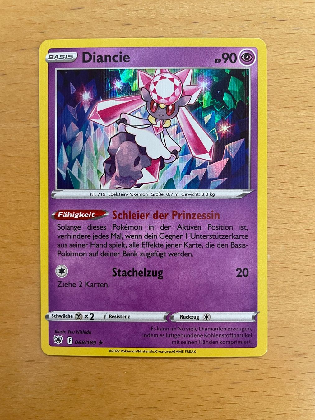Pokémon Carte collezionabili: Pokemon Diancie (Versand gratis) – Nuovo (secondo la descrizione) da Chur venduto da Angerson