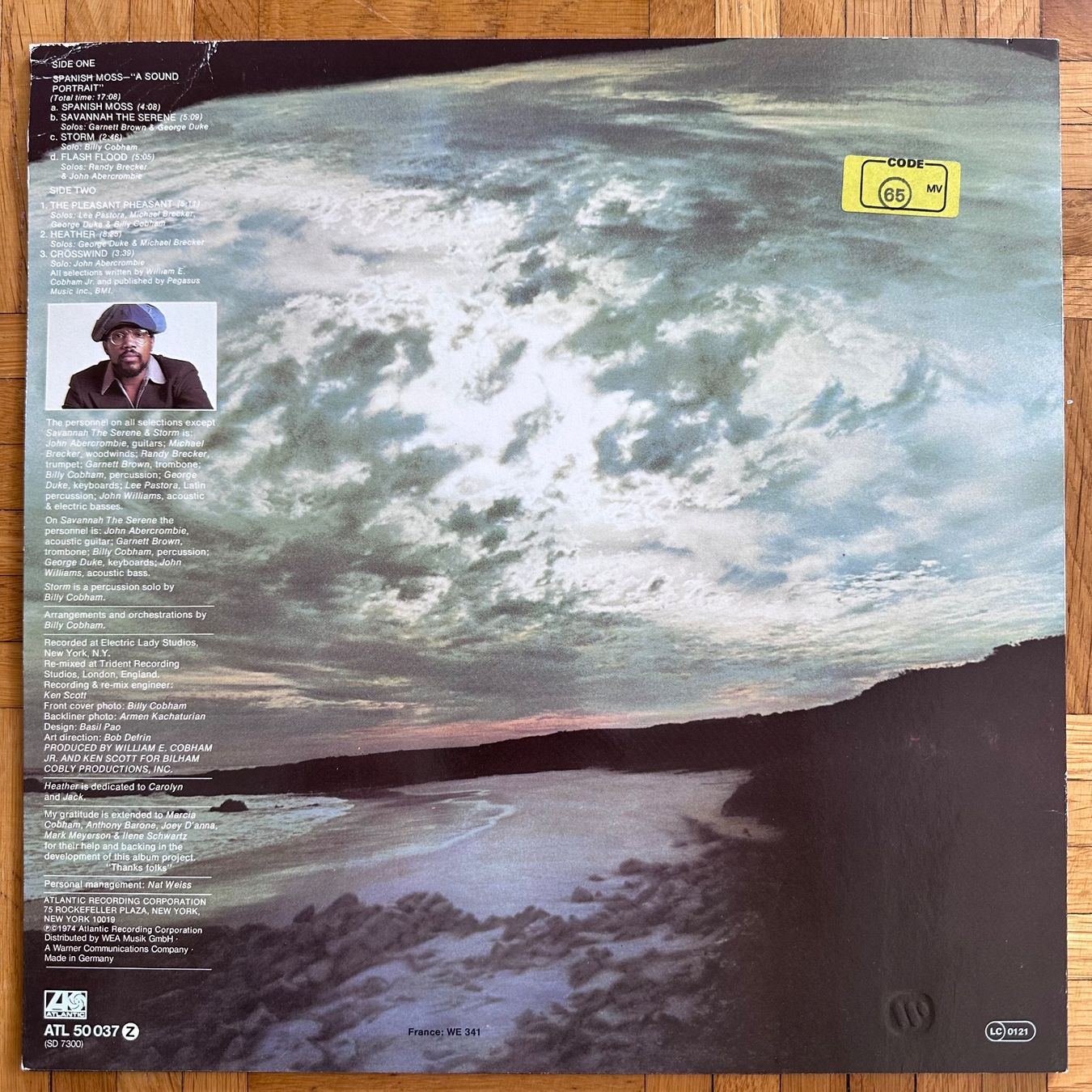 Schallplatten: LP - Billy Cobham - Crosswinds – Gebraucht aus Breganzona von Onairda75 1