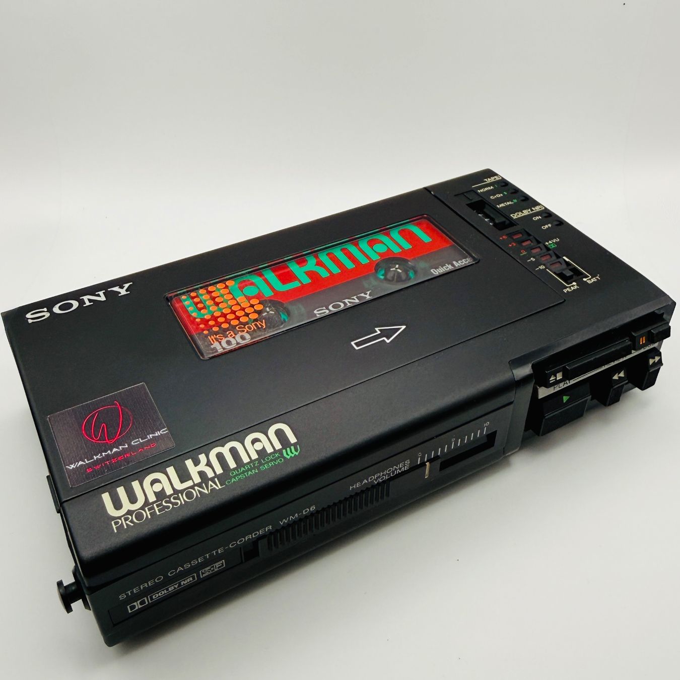 Sony Tragbarer Mediaplayer: Sony Walkman WM-D6 Professional #309 – Gebraucht aus Vorderthal von WalkmanClinic 2