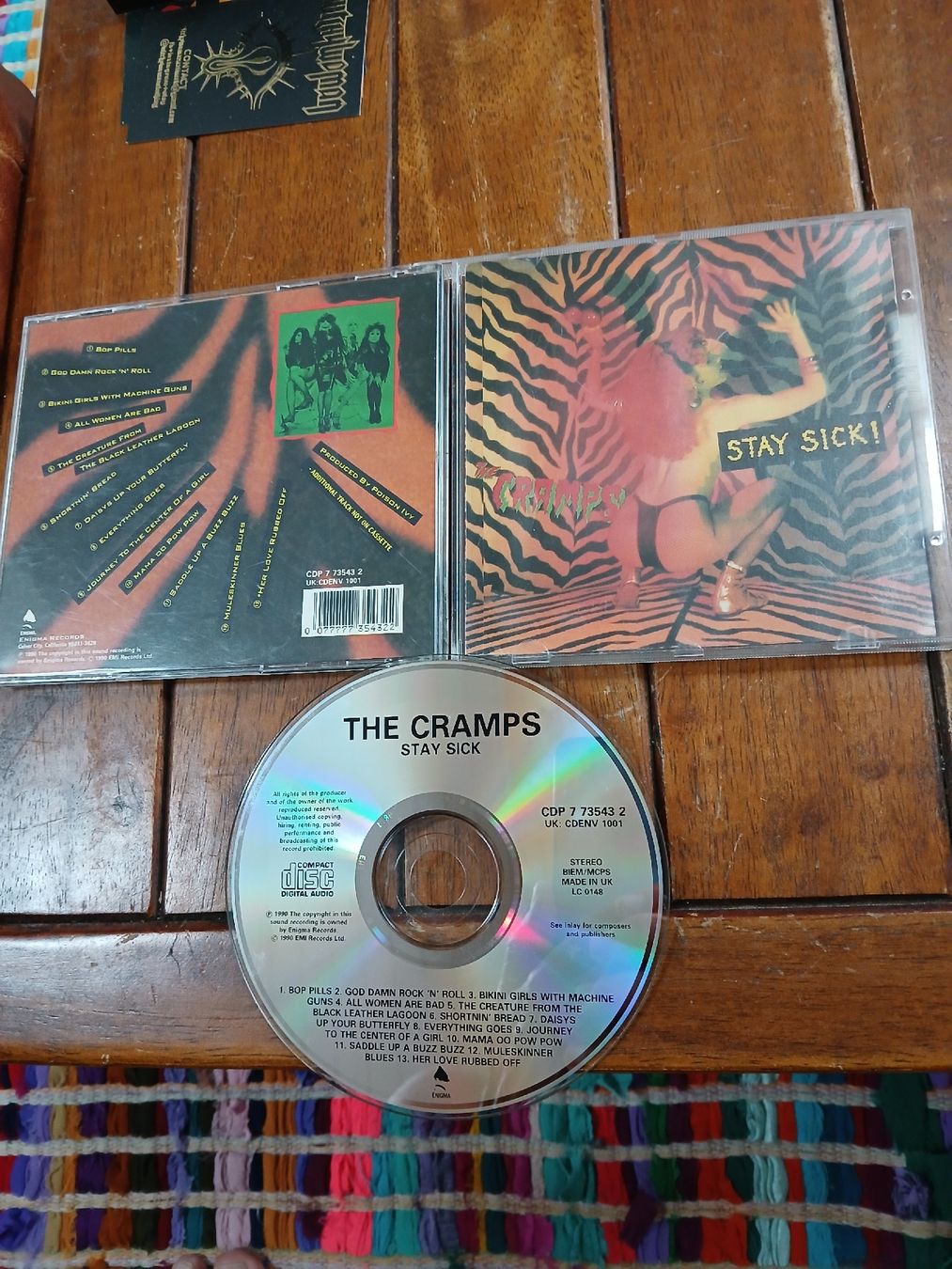 CD: the cramps - stay... – Usato da St-Cergue venduto da VeganWarrior