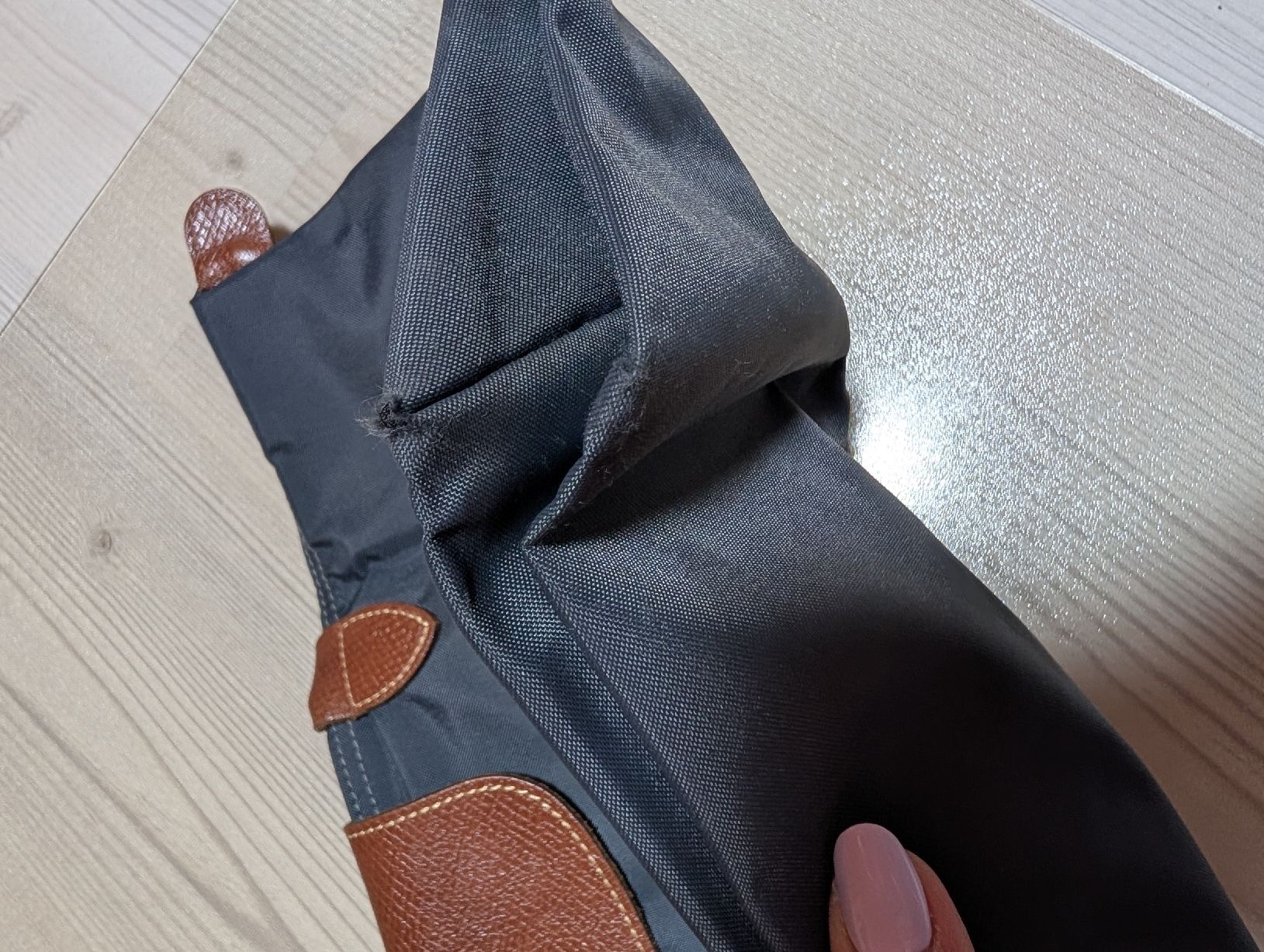 Longchamp Borse da donna: Longchamp Pliage, taille M, couleur anthracite, parfait état – Usato da Bex venduto da ophelie.duc 2