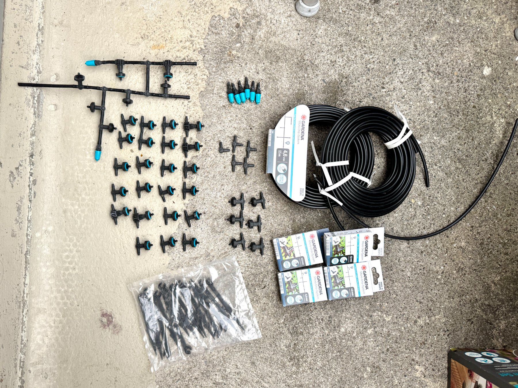 Gardena Tubi & Tubi flessibili: Gardena Micro Drip System OHNE Solar-Wasserpumpe – Usato da Schlieren venduto da Edgar_k