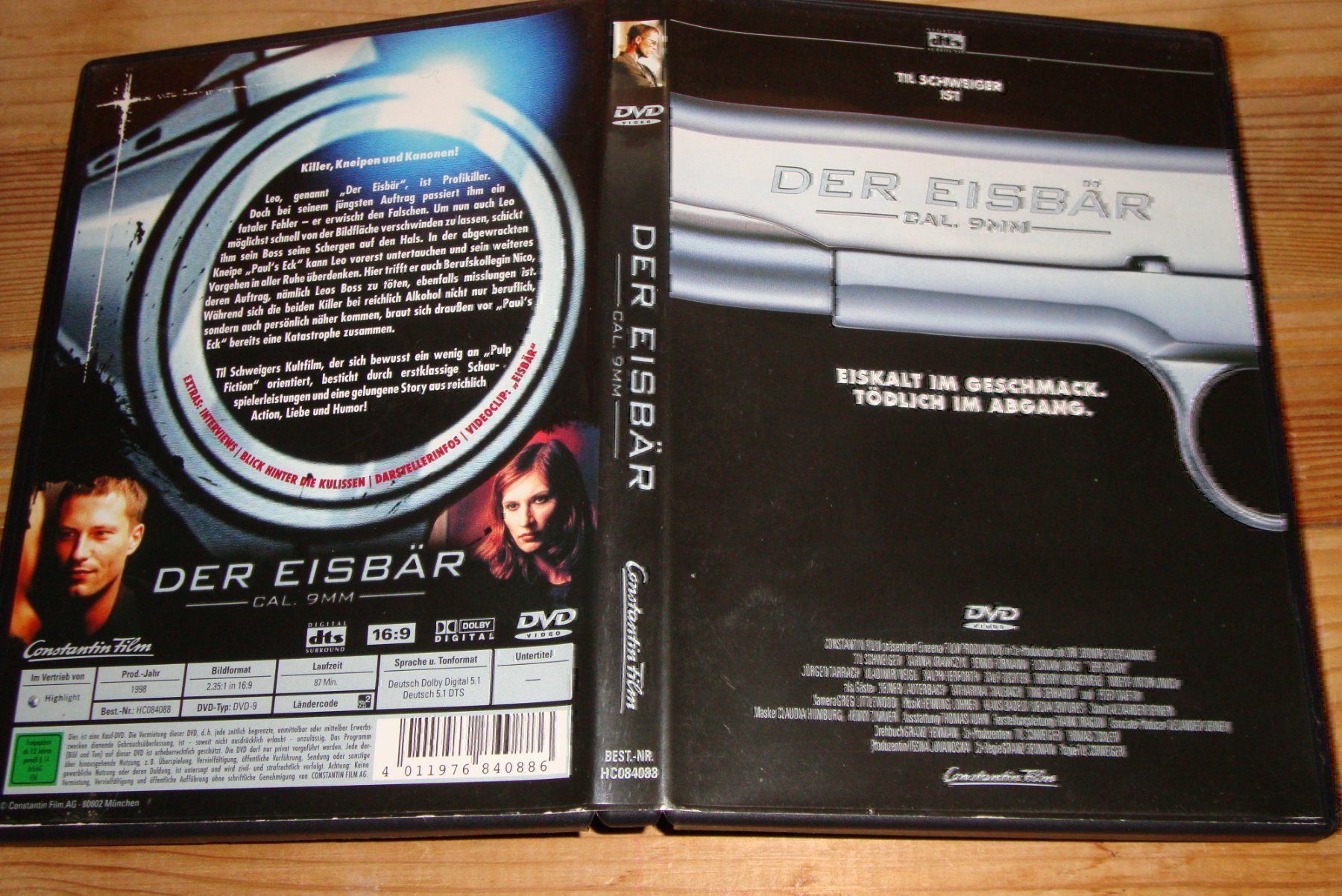 Tous les DVDs: DER EISBÄR - TIL SCHWEIGER - DVD – D'occasion à Bern par carola31
